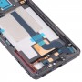 წინა საცხოვრებელი LCD ჩარჩო ბეზელის ფირფიტა Xiaomi Redmi K50 Gaming/Poco F4 GT (შავი)