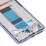 Elülső ház LCD keretelhellemez a Xiaomi Redmi K40S / POCO F4 -hez (kék)