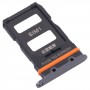 SIM Card Tray + SIM Card Tray for Xiaomi 12/12X(Black)