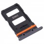 SIM Card Tray + SIM Card Tray for Xiaomi 12/12X(Black)