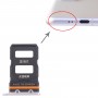 SIM Card Tray + SIM Card Tray for Xiaomi 12/12X(Silver)