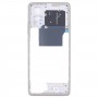 Placa de bisel de marco medio para Xiaomi Poco X4 Pro 5G/Redmi Note 11e Pro (plata)