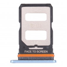 Bandeja de tarjetas SIM + Sim Card Tray para Xiaomi Redmi K50 Gaming (azul)