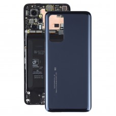 Tapa trasera de la batería de vidrio para Xiaomi Redmi K30S/MI 10T/MI 10T Pro (negro)