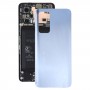 Üveg akkumulátoros hátlap a Xiaomi Redmi K30S/Mi 10T/Mi 10T Pro -hoz (ezüst)