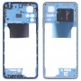 ორიგინალი შუა ჩარჩო ბეზელის ფირფიტა Xiaomi Redmi Note 11 Pro 4G 2201116TG 2201116TI (მუქი ლურჯი)
