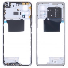 Original Middle Frame Bezel Plate for Xiaomi Redmi Note 11 Pro 4G 2201116TG 2201116TI(Silver)
