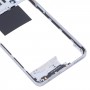 Piastra di cornice a cornice centrale originale per Xiaomi Redmi Nota 11 Pro 4G 2201116TG 2201116Ti (argento)