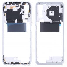 ორიგინალი შუა ჩარჩო ბეზელის ფირფიტა Xiaomi Poco M3 Pro 5G M2103K19PG M2103K19PI (ვერცხლი)