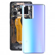 Glasbatterie zurück -Abdeckung für Xiaomi 11t/11t Pro (blau)