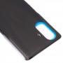 Tapa trasera de la batería de vidrio para Xiaomi Redmi K40 Gaming (negro)