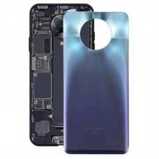 Стъклен капак на батерията за Xiaomi Redmi Note 9 Pro 5g/Mi 10T Lite 5G (син)