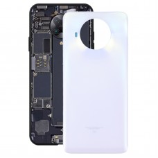 Стъклен капак на батерията за Xiaomi Redmi Note 9 Pro 5g/Mi 10T Lite 5G (бяло)