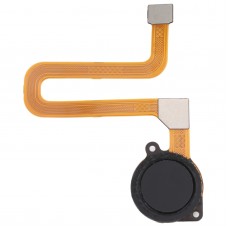 Для Xiaomi Redmi 10C/Redmi 10 Індія/Poco C40 Датчик відбитків пальців гнучкий кабель (чорний)