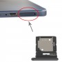 Vesto della scheda SIM + vassoio per schede micro SD per Xiaomi Redmi Nota 11 Pro 4G/Redmi Nota 11 Pro 5G/Redmi Nota 11E Pro/Redmi Nota 11 Pro + 5G India/Poco X4 Pro 5G (Black)