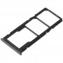 SIM Card Tray + SIM Card Tray + Micro SD Card Tray For Xiaomi Redmi Note 11E (Black)