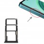 Vassoio della scheda SIM + vassoio scheda SIM + vassoio per schede micro SD per Xiaomi Redmi Note 11e (nero)