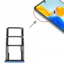 Bandeja de tarjeta SIM + bandeja de tarjeta SIM + Micro SD Tarjeta Bandeja para Xiaomi Redmi Note 11S 5G (Azul)