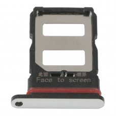For Xiaomi Poco F4 SIM Card Tray + SIM Card Tray (Silver)