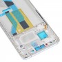 За Xiaomi Civi 2 Оригинален преден корпус LCD рамка рамка (сребро)