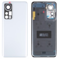 Dla Xiaomi 12S Oryginalna tylna pokrywa baterii (biała)