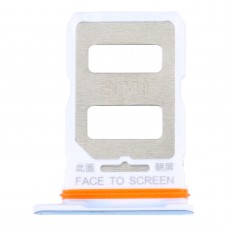 For Xiaomi Redmi K50 Ultra / 12T / 12T Pro SIM Card Tray + SIM Card Tray(Blue)