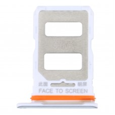 For Xiaomi Redmi K50 Ultra / 12T / 12T Pro SIM Card Tray + SIM Card Tray(Silver)