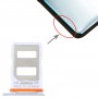 Pro Xiaomi Redmi K50 Ultra / 12T / 12T PRO SIM karty Karta + SIM karta Tray (Silver)