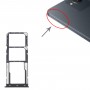 Para Xiaomi Redmi A1 2022 / Redmi A1 + Sim Tard Bannel + SIM Card Bany + Micro SD Tard Tard (Black)