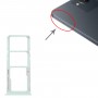 Dla Xiaomi Redmi A1 2022 / Redmi A1 + Taca karty SIM + Taca karty SIM + Taca karty Micro SD (zielony)