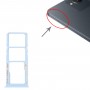 Para Xiaomi Redmi A1 2022 / Redmi A1 + Sim Tard Bannel + SIM Card Bandeil + Micro SD Tarjeta Bandeja (azul)
