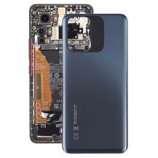Para la cubierta de la batería original de Xiaomi Poco M5s (negro)