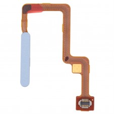 对于小米Redmi K40S / Poco F4原始指纹传感器弹性电缆（蓝色）
