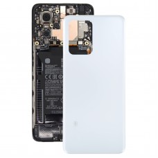 A Xiaomi Redmi Note 11t Pro / Note 11t Pro+ / POCO X4 GT eredeti akkumulátoros hátlapja (fehér)