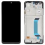 AMOLED Original LCD Screen For Xiaomi Redmi Note 12 China / Note 12 5G Digitizer Full Assembly with Frame (Black)