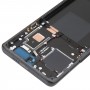 Pro Xiaomi 12s Ultra Original Front Housing LCD rámeček rámeček rámeček (černá)
