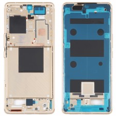 Para Xiaomi 12S Ultra Original Housing Front LCD Frame Bisel Plate (oro)