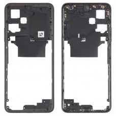 Para Xiaomi Redmi Note 12 Placa de bisel de marco medio (negro)