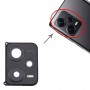 Рамка на обектива на задната камера за Xiaomi Redmi Note 12 Pro+ (черен)