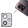 Рамка для линза с камерой для Xiaomi Redmi Note 12 Pro+ (серебро)