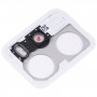Frame di lente per fotocamera posteriore per Xiaomi Redmi Note 12 Pro 5G (bianco)
