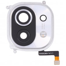 Pour le cadre de l'objectif de la caméra arrière Xiaomi Mi 11 (blanc)