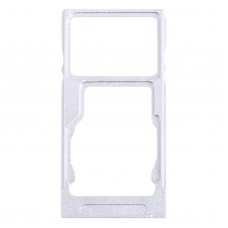 SIM Card Tray + SIM / Micro SD Card Tray for Lenovo Tab 7 (wifi) TB-7504 TB-7504F TB-7504N TB-7504X (Silver)