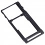 Plateau de carte SIM + bac à carte micro SD pour Lenovo Tab4 (10 pouces) TB-X304F TB-X304N TB-X304L (noir)