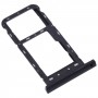 Bac de carte SIM + plateau de carte micro SD pour Lenovo Tab M10 TB-X505X TB-X505L TB-X505F TB-X505 (noir)