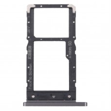 For Lenovo Tab M10 Plus TB-X606F TB-X606X SIM Card Tray + Micro SD Card Tray (Black) 