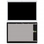 Ekran LCD dla Lenovo Smart Tab M10 FHD REL TB-X605 TB-X605LC TB-X605FC Z Digitizer Pełny zestaw (biały)