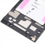 מסך LCD OEM עבור Lenovo Tab3 8 פלוס TB-8703X TB-8703 TB-8703F TB-8703N דיגיטייזר מכלול מלא עם מסגרת