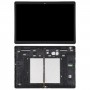 Lenovo Tab 5 Plus/M10 TB-X605L TB-X605F TB-X605M TB-X605 Digitizerフルアセンブリ付きフレーム（黒）のOEM LCD画面