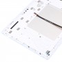 OEM LCD -näyttö Lenovo-välilehdelle 5 Plus/M10 TB-X605L TB-X605F TB-X605M TB-X605 Digitoija Koko kokoonpano kehyksellä (valkoinen)